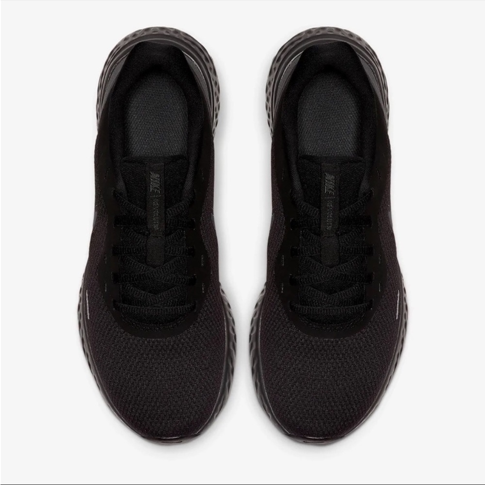 NIKE REVOLUTION 6 RUNNING SNEAKER IN BLACK/ ANTHRACITE - Picture 4 of 13